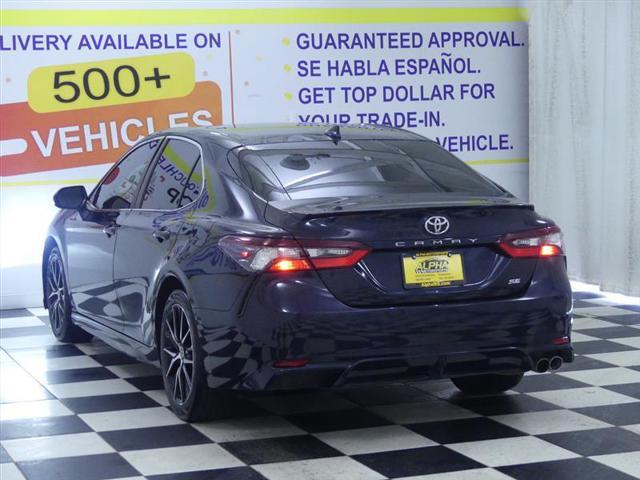 used 2021 Toyota Camry car, priced at $17,400