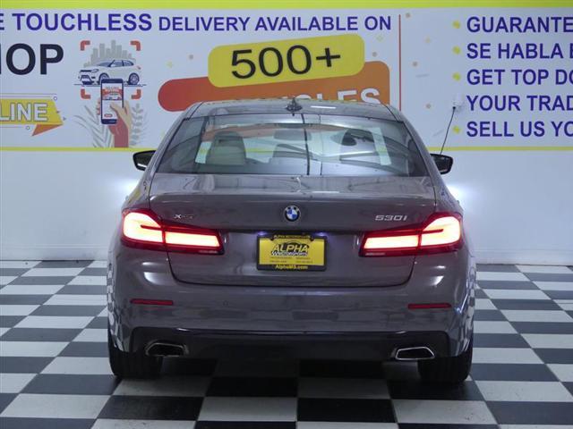 used 2022 BMW 530 car, priced at $31,400