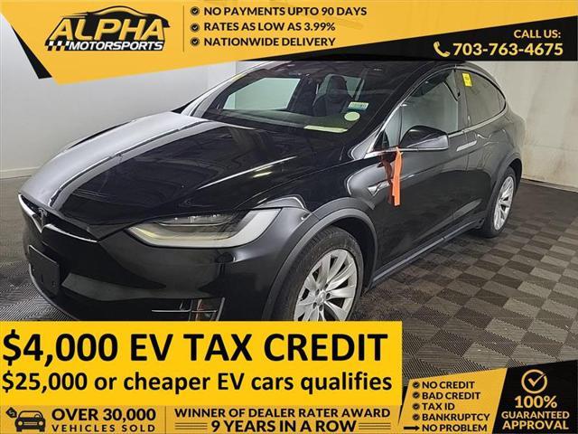 used 2018 Tesla Model X car, priced at $22,800