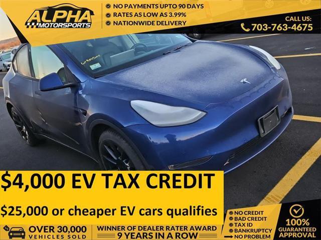 used 2020 Tesla Model Y car, priced at $24,900