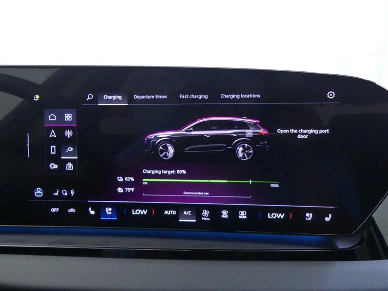 used 2025 Audi Q6 e-tron car, priced at $53,000