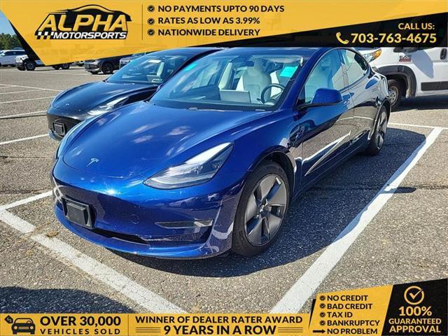 used 2021 Tesla Model 3 car, priced at $20,700