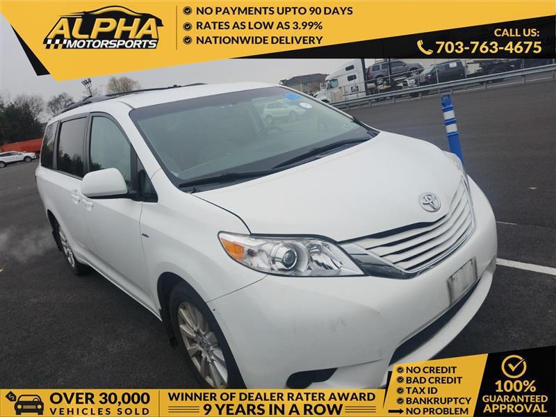 used 2017 Toyota Sienna car, priced at $16,000