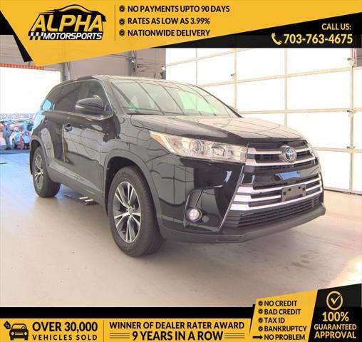 used 2019 Toyota Highlander car, priced at $24,900