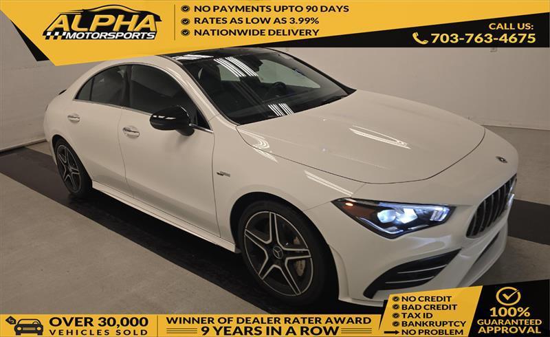 used 2020 Mercedes-Benz AMG CLA 35 car, priced at $29,900