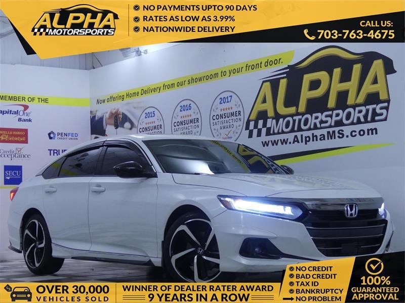 used 2021 Honda Accord car, priced at $22,999