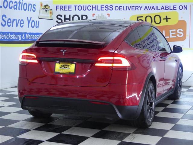 used 2022 Tesla Model X car, priced at $43,750