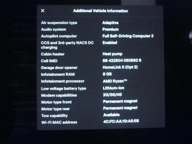 used 2022 Tesla Model X car, priced at $43,750