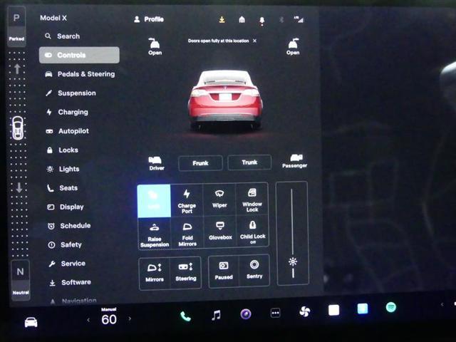 used 2022 Tesla Model X car, priced at $43,750