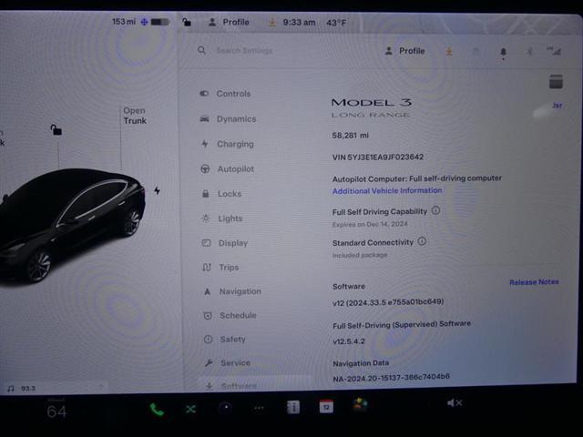 used 2018 Tesla Model 3 car, priced at $21,000