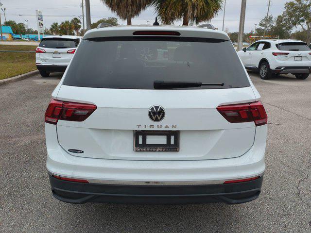 used 2022 Volkswagen Tiguan car, priced at $15,399