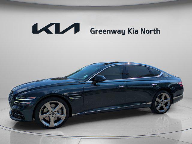 used 2021 Genesis G80 car, priced at $32,122