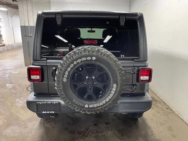 used 2020 Jeep Wrangler Unlimited car, priced at $31,754