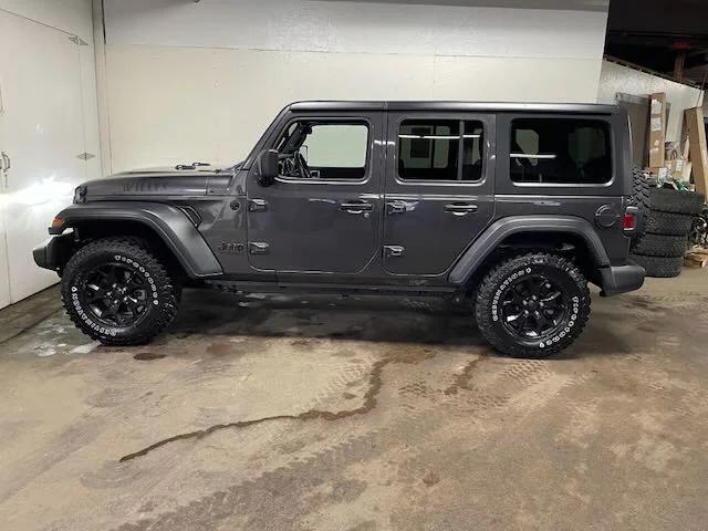 used 2020 Jeep Wrangler Unlimited car, priced at $31,754