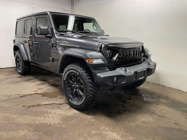 used 2020 Jeep Wrangler Unlimited car, priced at $34,644