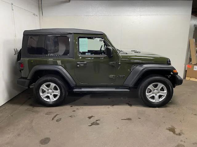 used 2022 Jeep Wrangler car, priced at $33,506