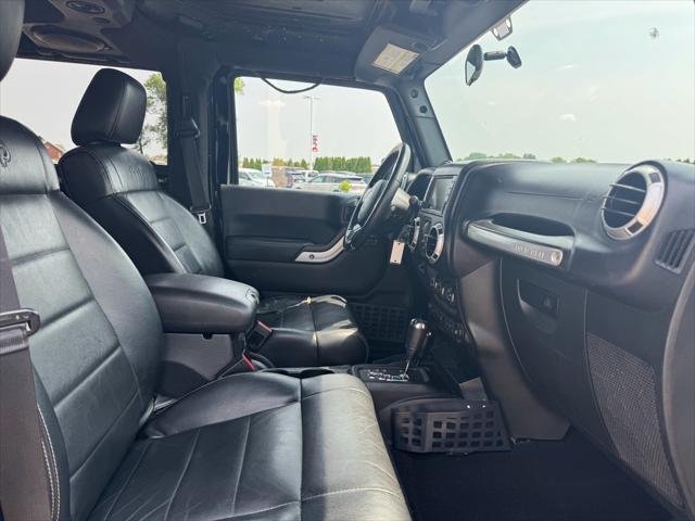 used 2012 Jeep Wrangler Unlimited car, priced at $13,888