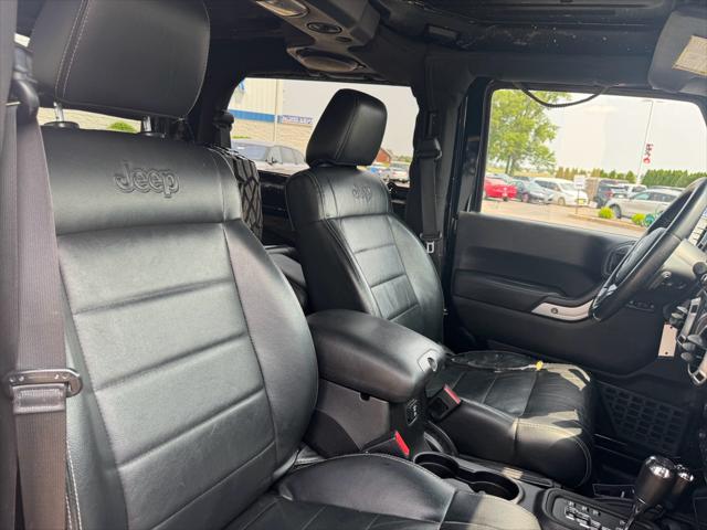 used 2012 Jeep Wrangler Unlimited car, priced at $13,888