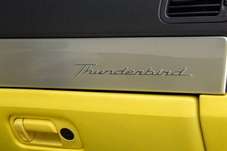 used 2002 Ford Thunderbird car