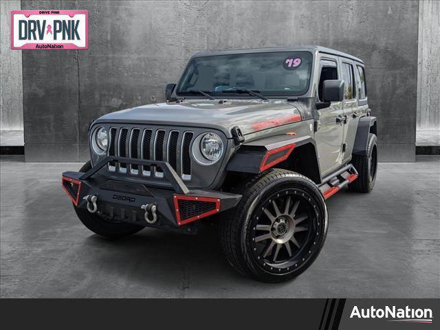 used 2019 Jeep Wrangler Unlimited car, priced at $17,930