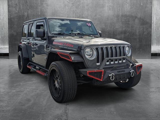 used 2019 Jeep Wrangler Unlimited car, priced at $17,930