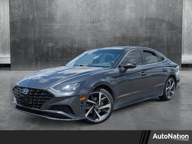 used 2021 Hyundai Sonata car, priced at $18,493