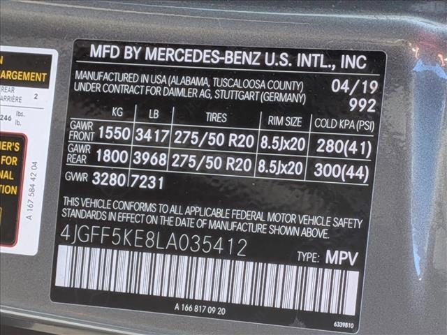 used 2020 Mercedes-Benz GLS 450 car, priced at $38,498