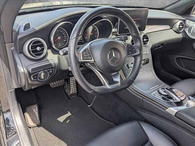 used 2018 Mercedes-Benz C-Class car, priced at $27,049