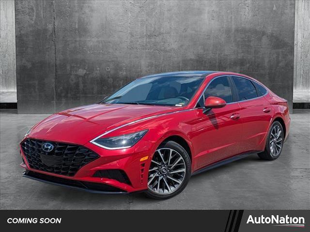used 2020 Hyundai Sonata car, priced at $24,233