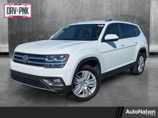 used 2019 Volkswagen Atlas car, priced at $21,328