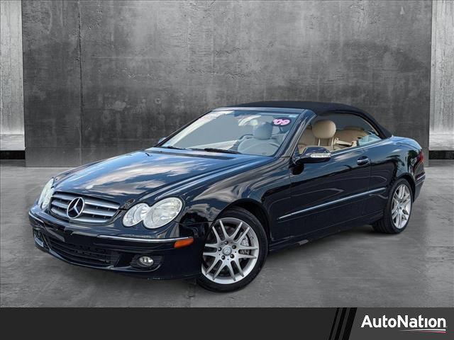 used 2009 Mercedes-Benz CLK-Class car, priced at $9,498