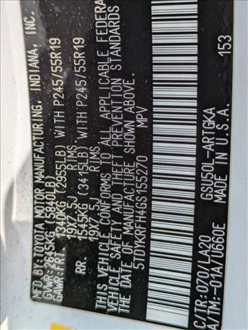 used 2016 Toyota Highlander car, priced at $16,998