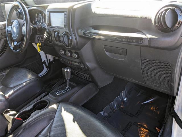 used 2015 Jeep Wrangler Unlimited car, priced at $20,255