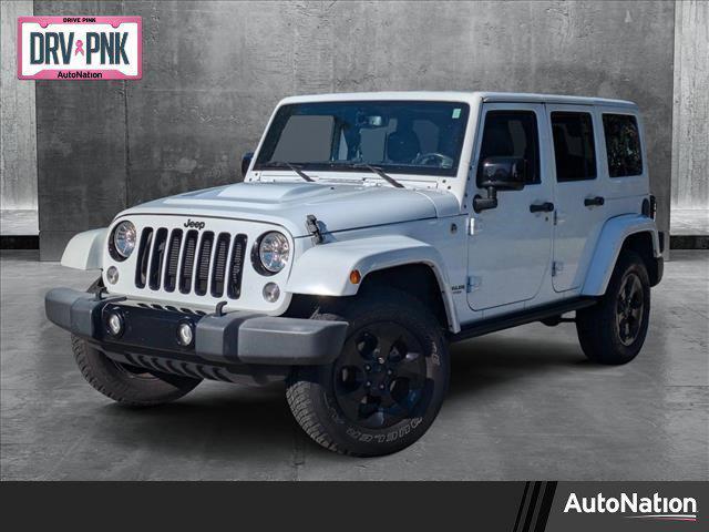 used 2015 Jeep Wrangler Unlimited car, priced at $20,255