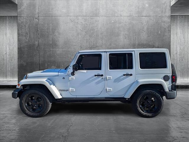 used 2015 Jeep Wrangler Unlimited car, priced at $20,255