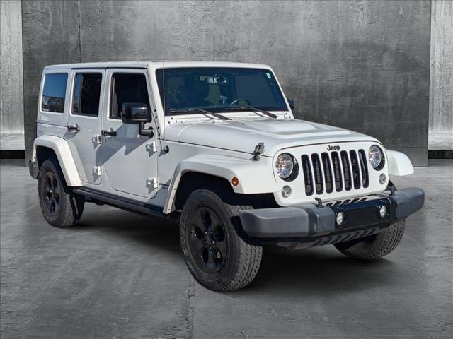 used 2015 Jeep Wrangler Unlimited car, priced at $20,255