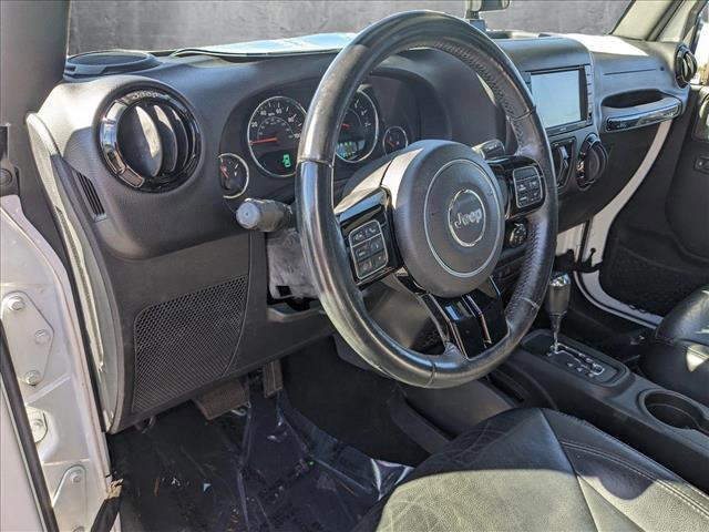 used 2015 Jeep Wrangler Unlimited car, priced at $20,255