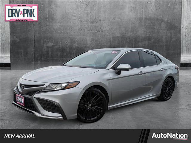 used 2021 Toyota Camry car, priced at $24,425