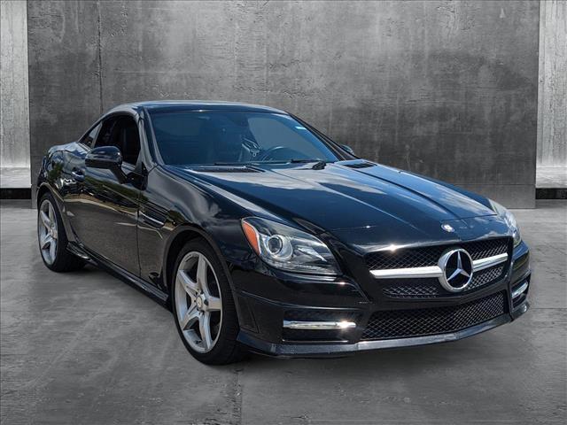 used 2015 Mercedes-Benz SLK-Class car, priced at $13,995