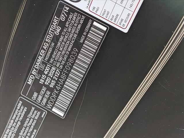 used 2015 Mercedes-Benz SLK-Class car, priced at $13,995