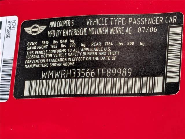 used 2006 MINI Cooper S car, priced at $6,498