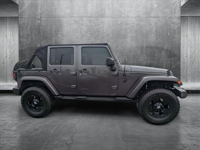 used 2016 Jeep Wrangler Unlimited car, priced at $20,154