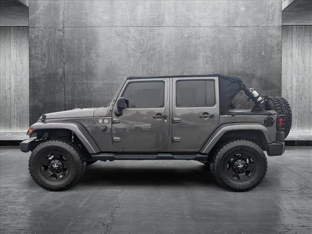 used 2016 Jeep Wrangler Unlimited car, priced at $20,154