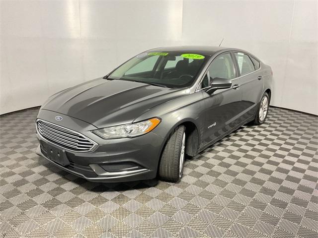 used 2018 Ford Fusion Hybrid car, priced at $17,389