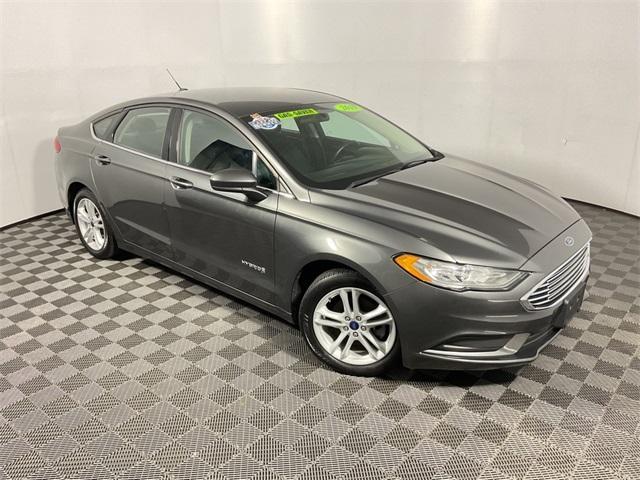 used 2018 Ford Fusion Hybrid car, priced at $17,389