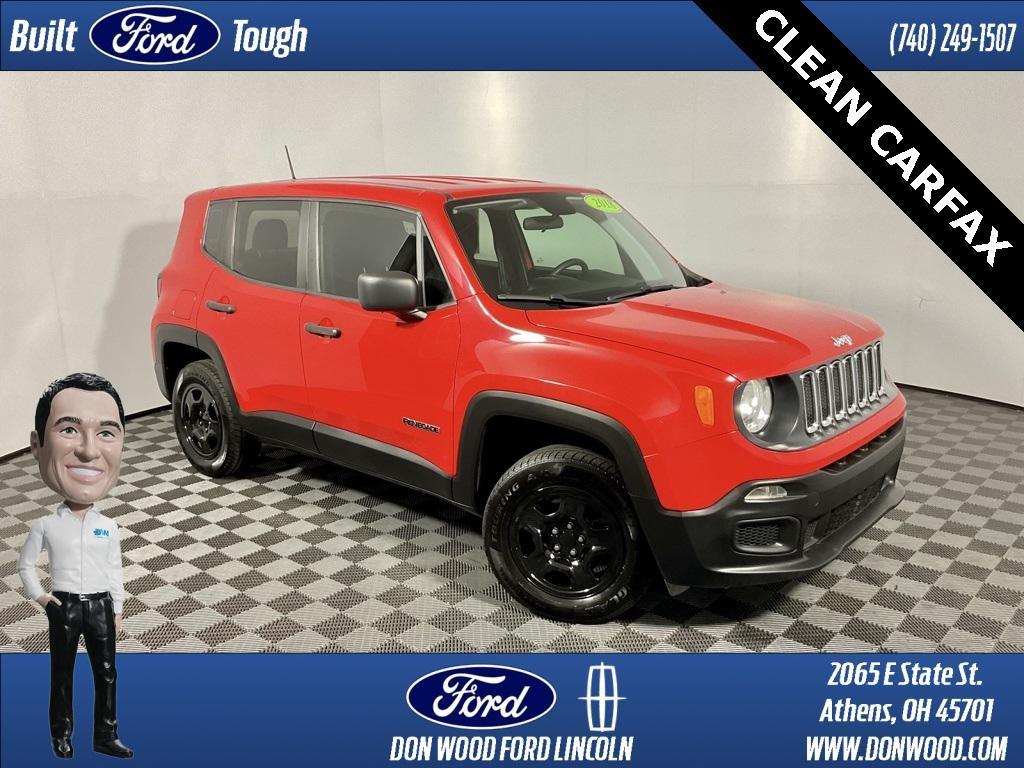 used 2018 Jeep Renegade car, priced at $14,237