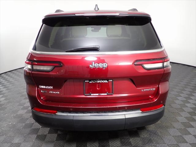 used 2021 Jeep Grand Cherokee L car, priced at $28,000