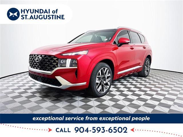 used 2023 Hyundai Santa Fe car, priced at $28,810