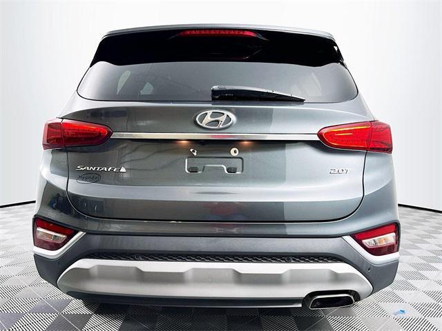 used 2019 Hyundai Santa Fe car, priced at $19,684