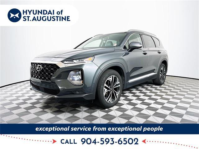 used 2019 Hyundai Santa Fe car, priced at $19,684